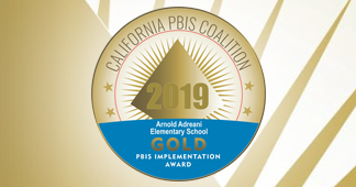 California PBIS Coalition Gold Award
